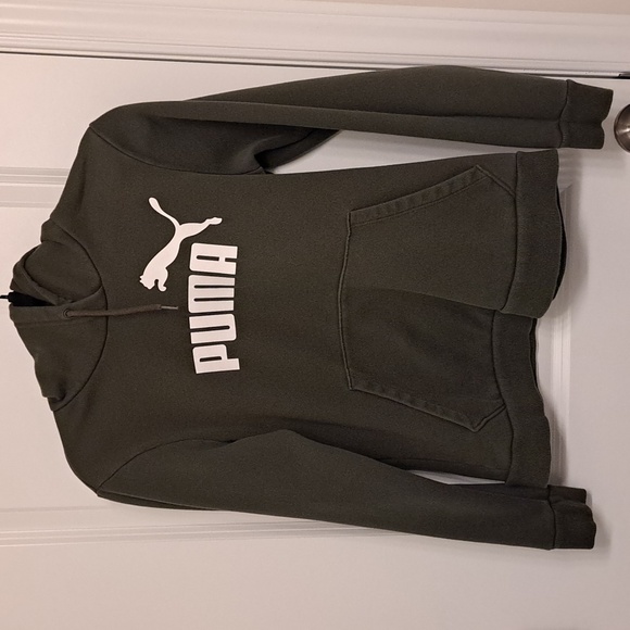 PUMA | Green hoodie - Picture 1 of 2